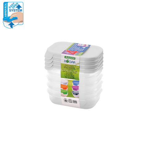 TaperHogar Rectangular Set 3/4 0,25 L Abrefácil
