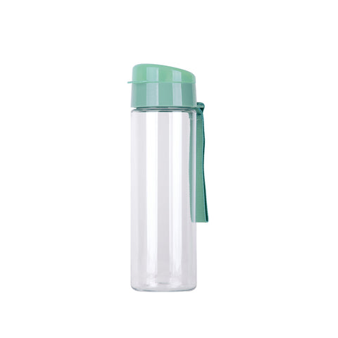 Botella Tritán 0,60 L con tapón Vertedor + Correa