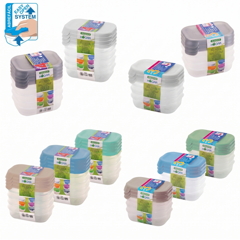 TaperHogar Rectangular Set 3/4 0,25 L Abrefácil