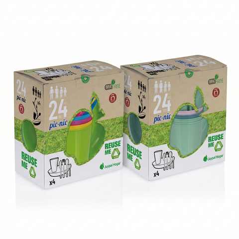 Set picnic 24 piezas en caja