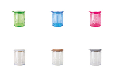 Tarro hermético con tapa a presión 0,75 L Base Transparente